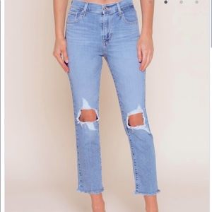 Levi’s High Rise Cropped Jeans